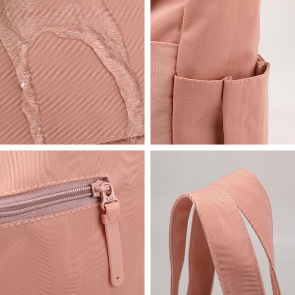 Women's Dark Green Large Purse Tote Bag Lightweight Handbag Satchel Shoulder Bag - Picture 6 of 7